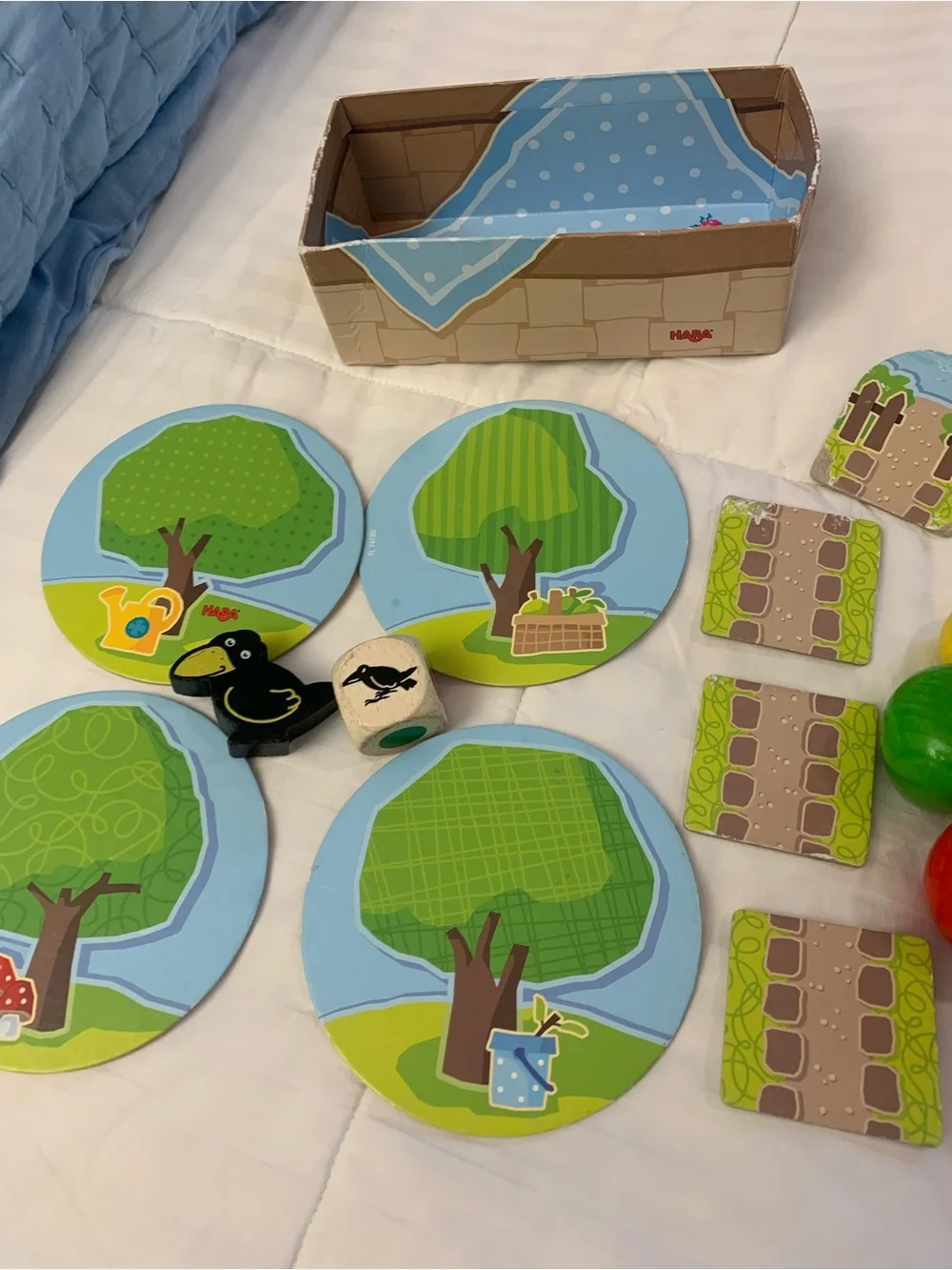 Haba Wooden Fruit First Orchard German Game